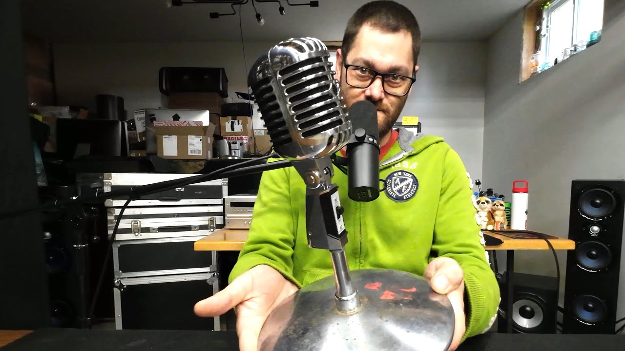 FAKE Elvis Microphone - Shure 55SH II Counterfeit