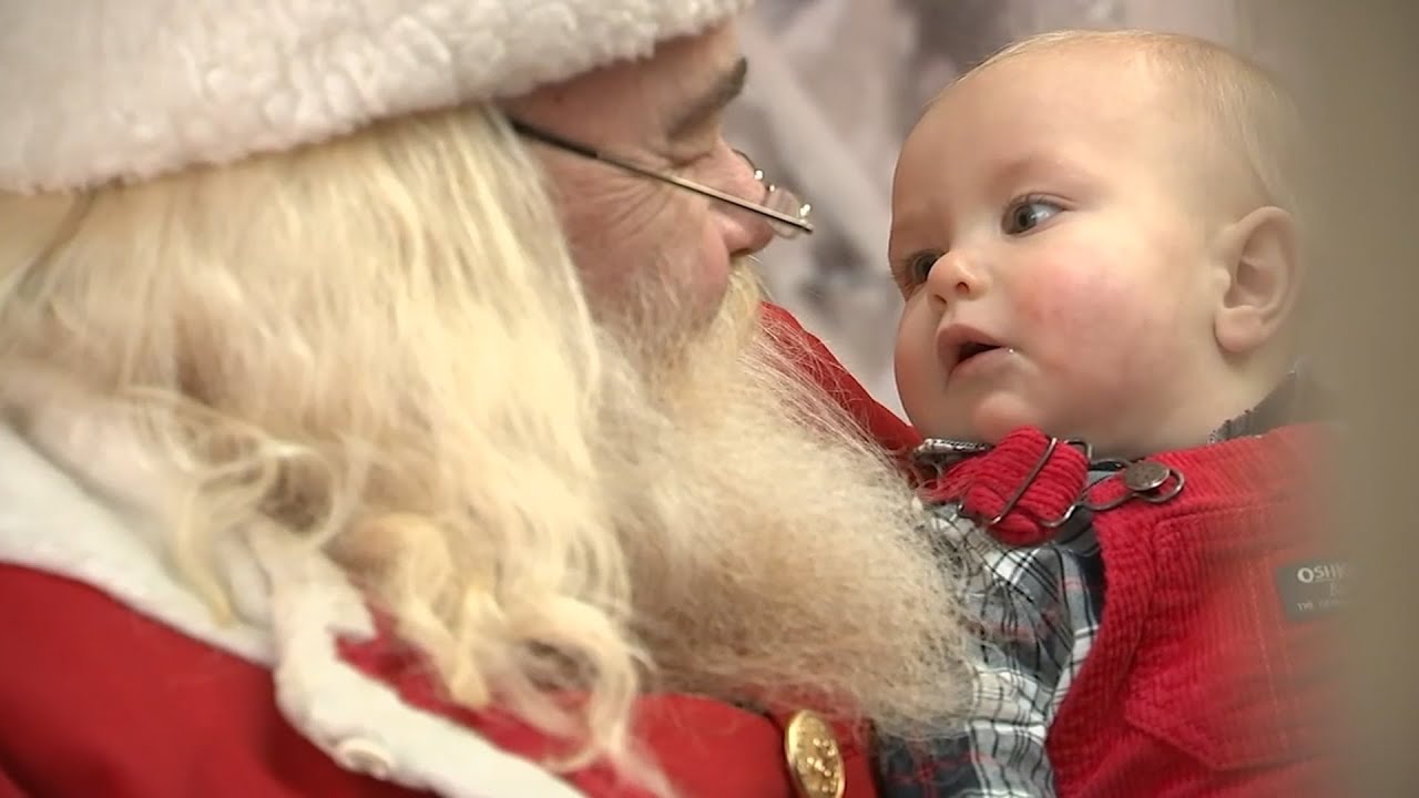 Children share their Christmas wishes with Santa