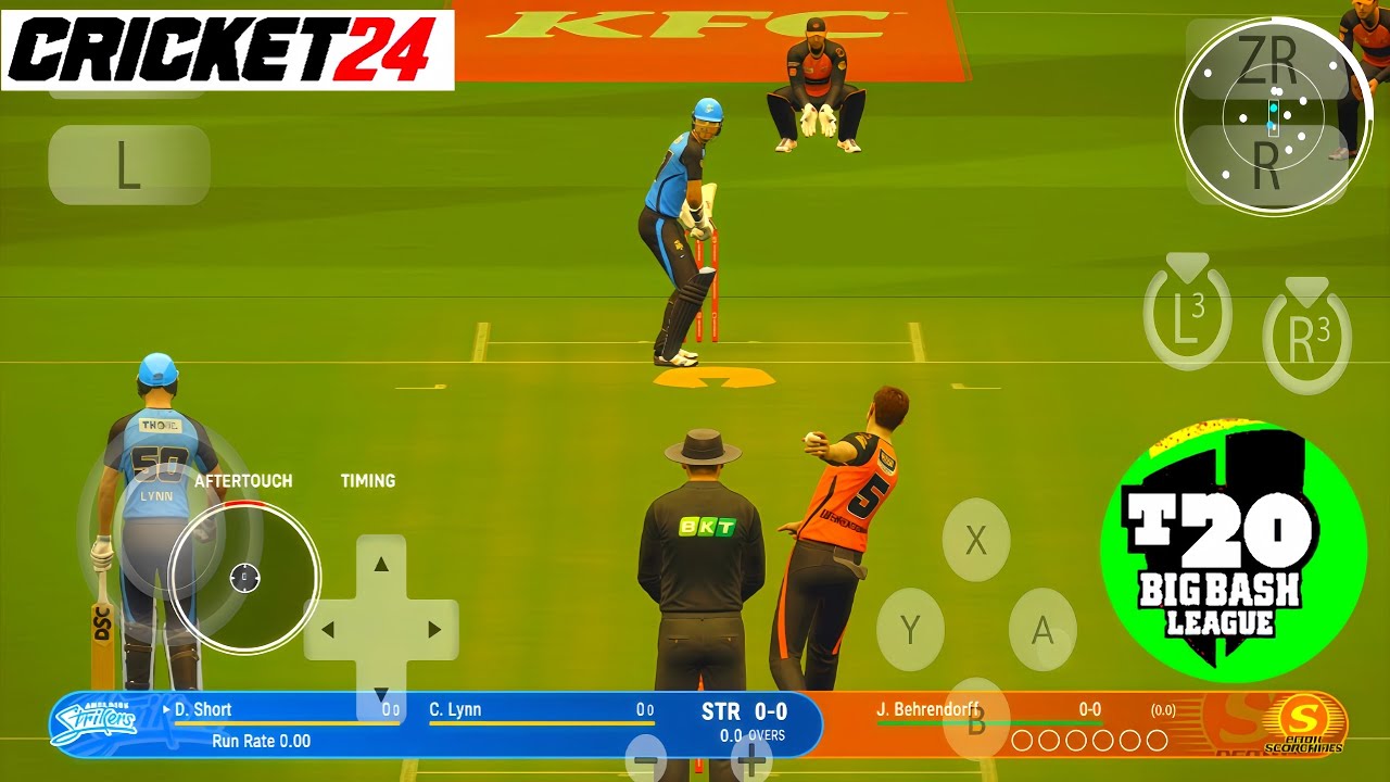 Как играть и скачать Cricket 24 на Android. Официальный геймплей игры Cricket 24 в рамках серии м...