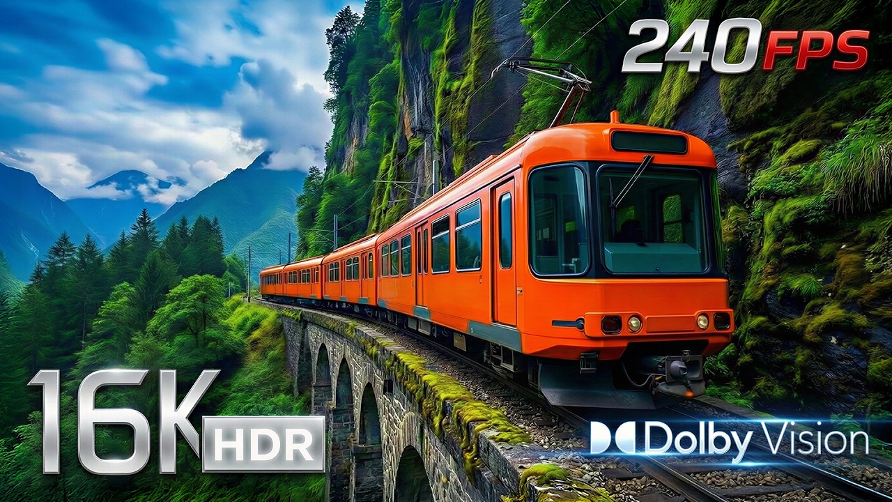 Most Colorful Nature | 16K HDR Dolby Vision 240FPS (4K / 8K TV)