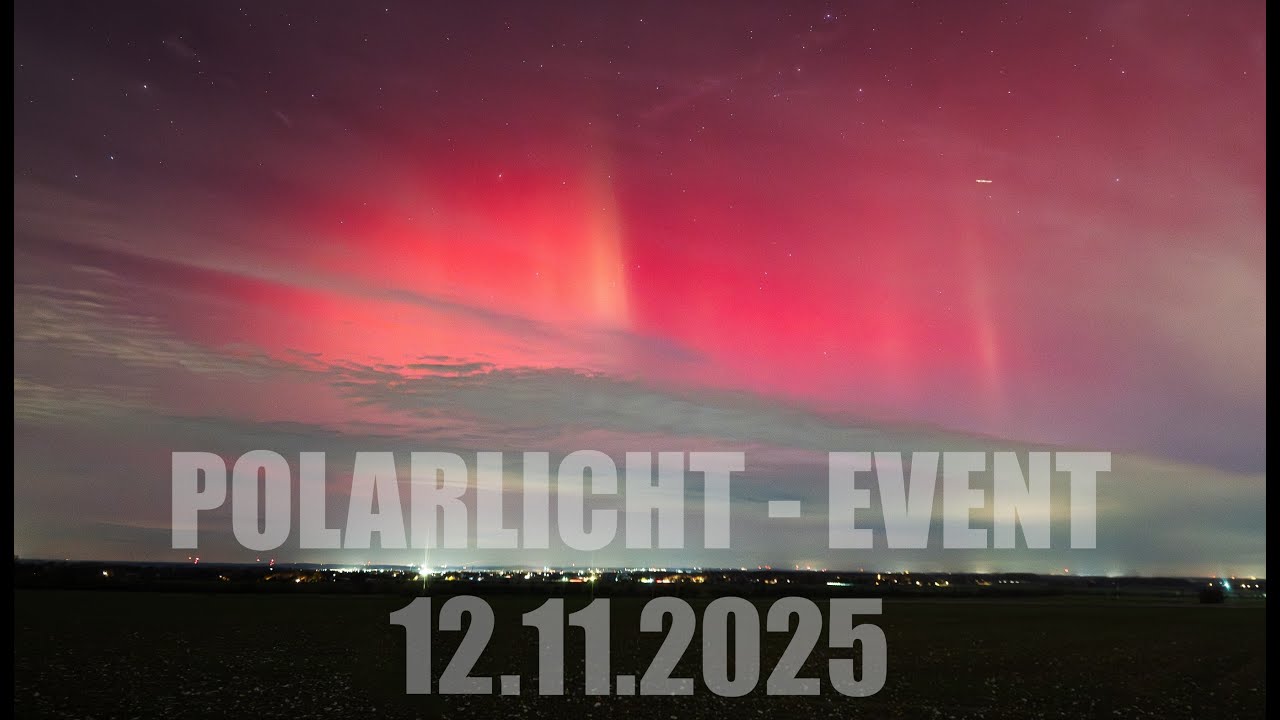 Kräftige POLARLICHTER in NRW am 12.11.2025