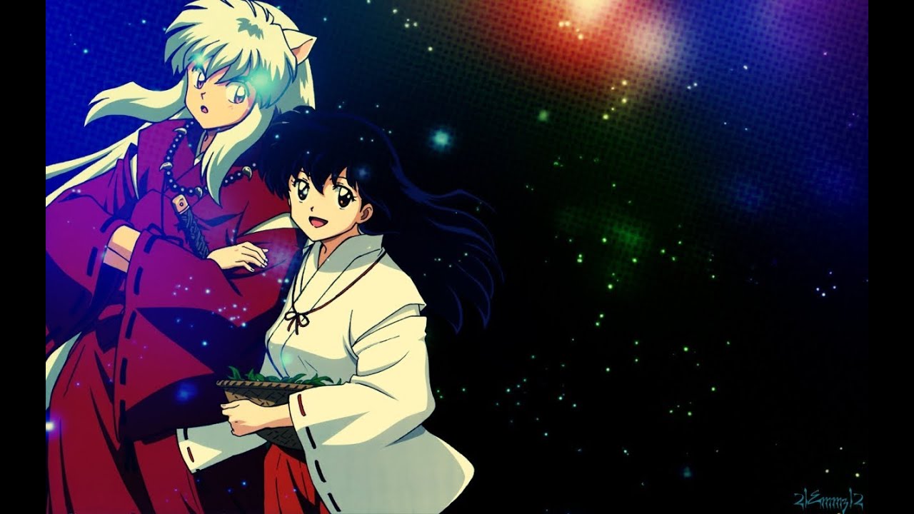 Inuyasha & Kagome AMV HD - Let It Burn (Nightcore)