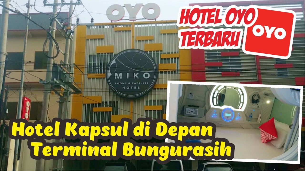 Hotel Kapsul di Depan Terminal Bungurasih - Hotel OYO Terbaru