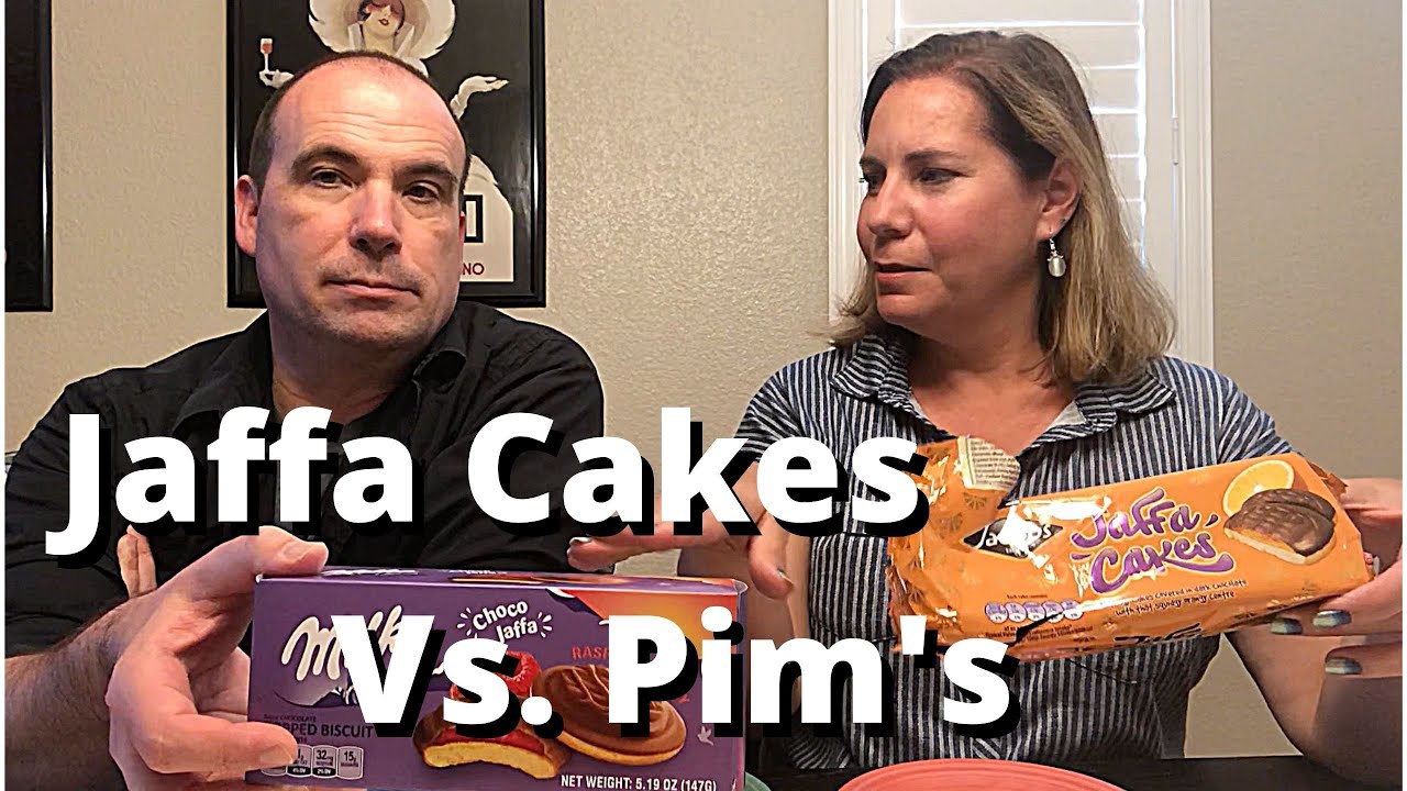 Americans Compare Jaffa Cakes, Pim's and Choco Jaffas - IMPROVED AUDIO