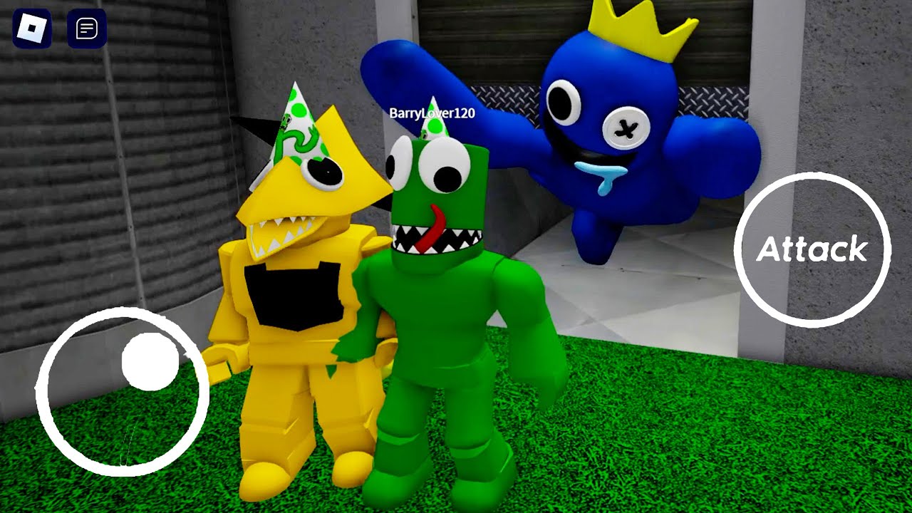What if I Playing as YELLOW and GREEN in ONE GAME Rainbow Friends: Chapter 2