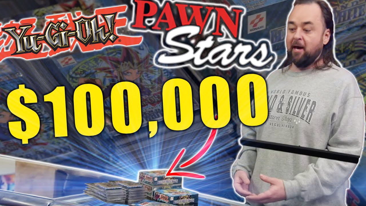 Selling YuGiOh Cards For $100,000 on Pawn Stars (Collector Reacts)
