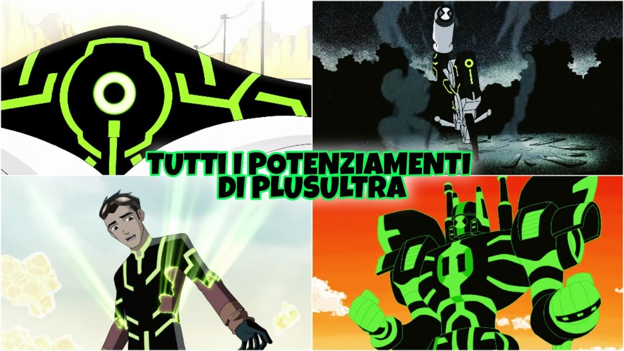 Tutti i potenziamenti di Plusultra | Ben 10 Compilation ITA