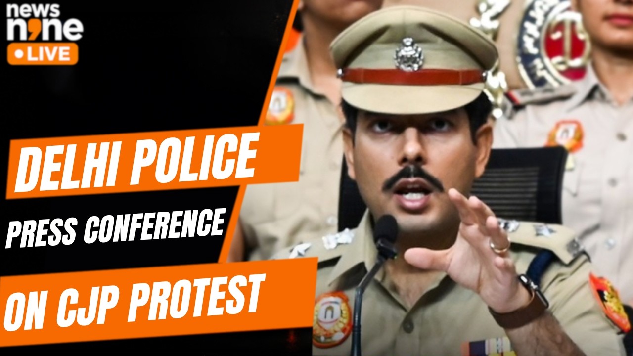 Delhi Police holds Big Press Conference on Jantar Mantar Protest I CJP Protest I FRS