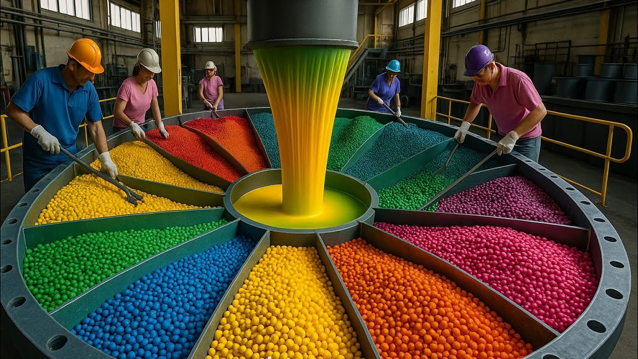 How Crayons Are Made in a Factory | From Wax to Coloring Magic 🖍️