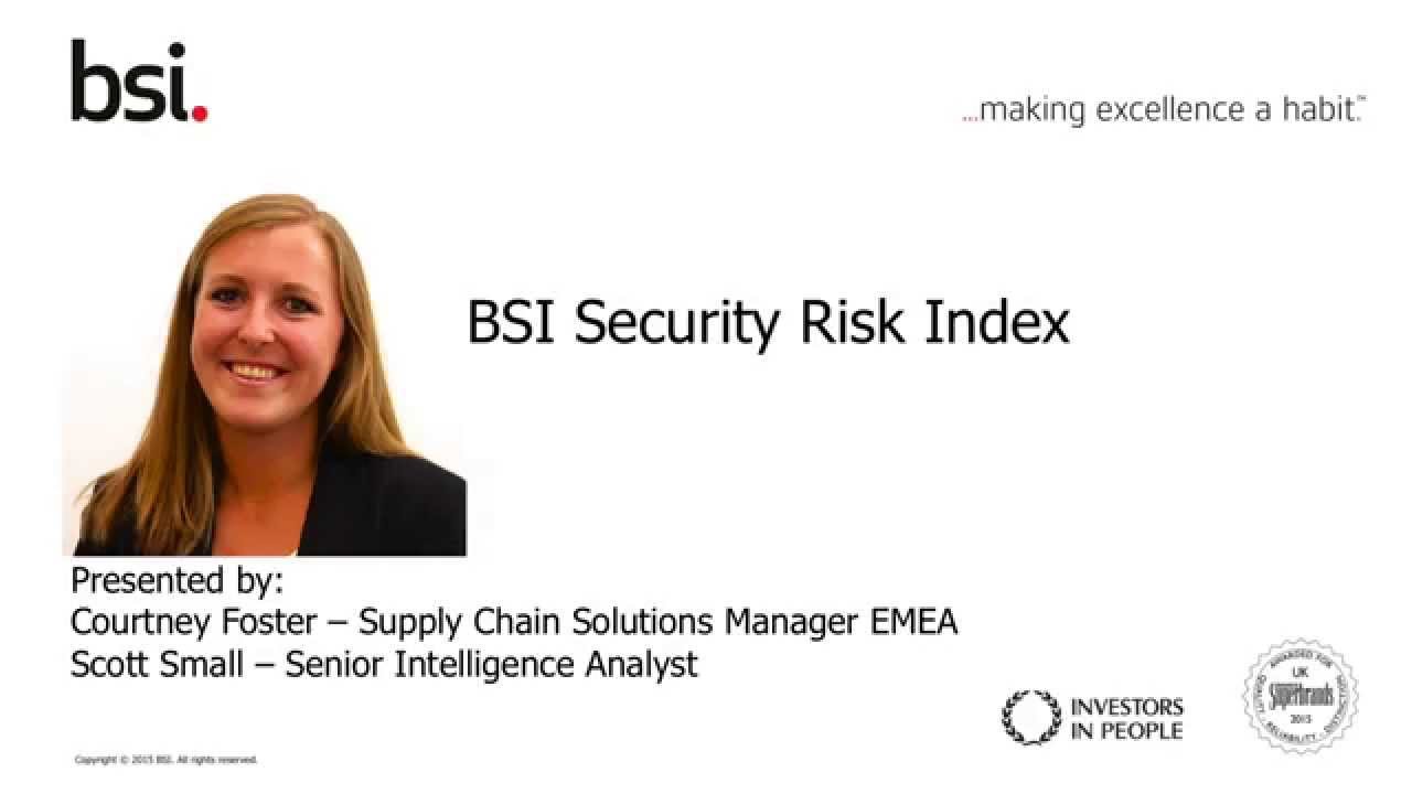 BSI Security Risk Index