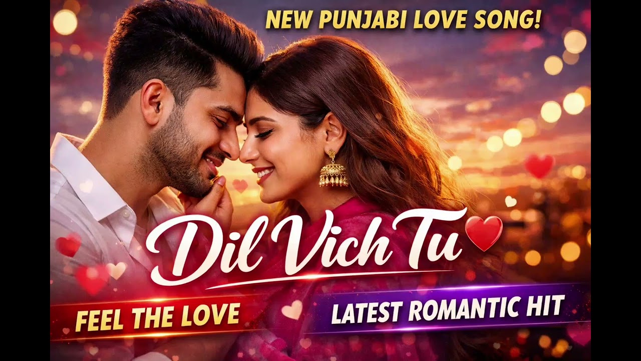 Dil Vich Tu ❤️ | New Punjabi Romantic Song | Love Song 2026