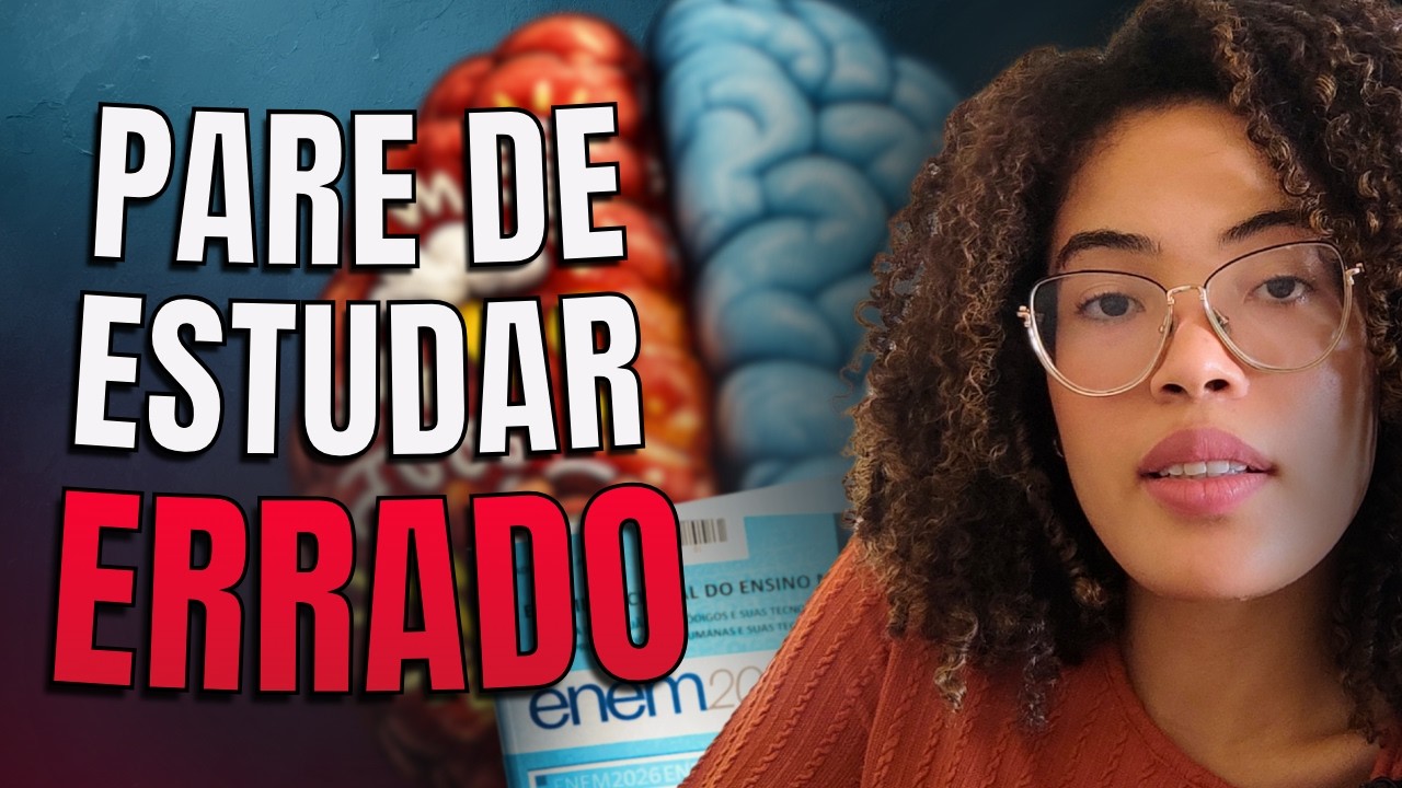 COMO ESTUDAR PARA O ENEM 2026 DE VERDADE