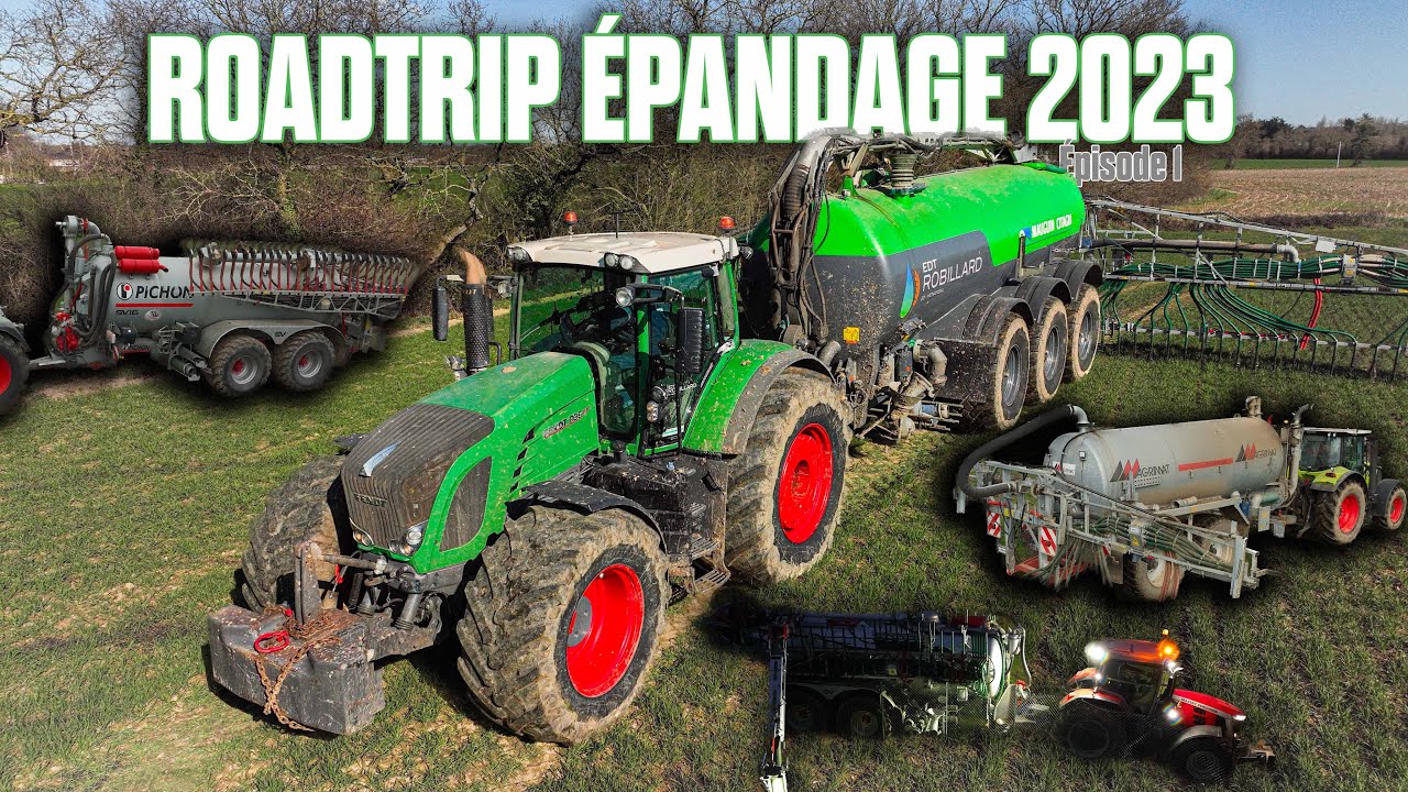🤠 ÉPANDAGE Lisier 2023 : MAUGUIN - AGRIMAT - PICHON - VOGELSANG !