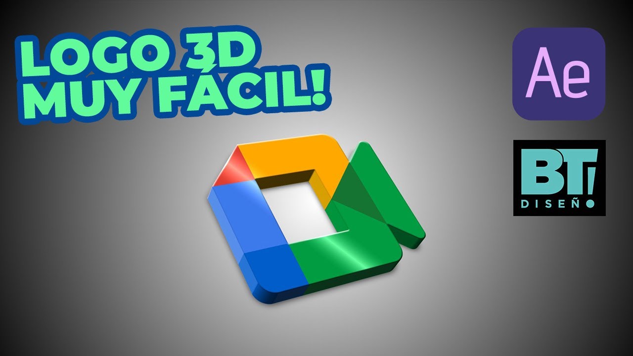How to create an animated 3D logo without plugins using After Effects - Motion Graphics Techniques