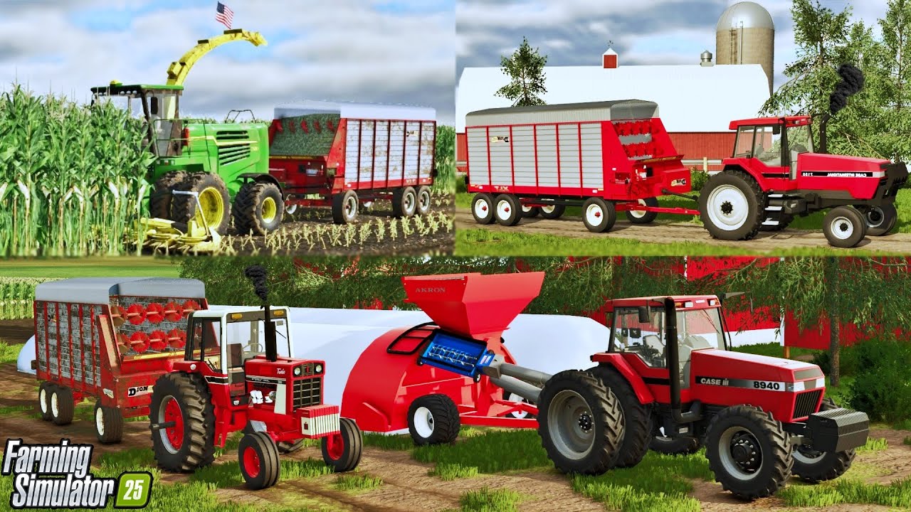 ИЗМЕЛЬЧЕНИЕ КУКУРУЗНОГО СИЛОСА | FARMING SIMULATOR 25 (РОЛЕВАЯ ИГРА)