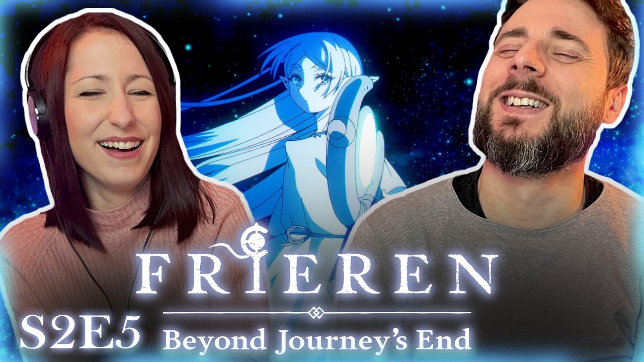 The Most EPIC Mining Scene! 😂 | Couple First Time Watching Frieren: Beyond Journey's End | S2 E5