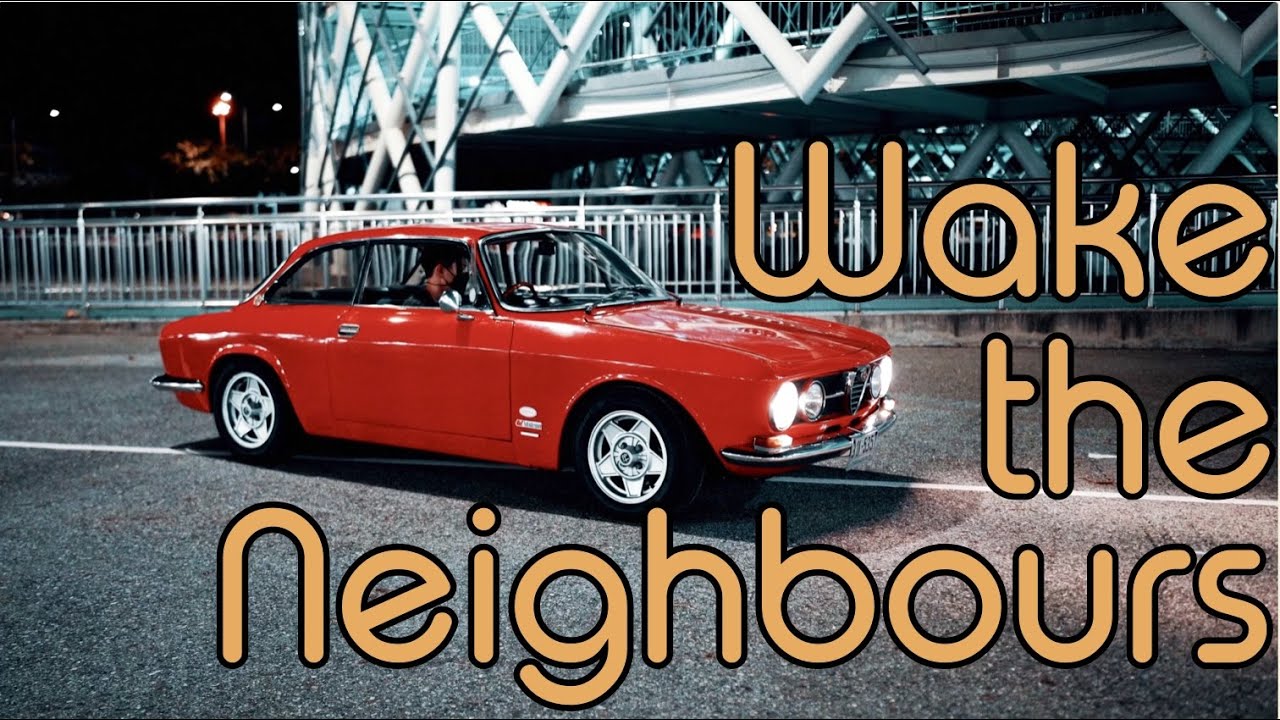 Alfa Romeo 1750 GTV Urban Outlaw POV Night Drive