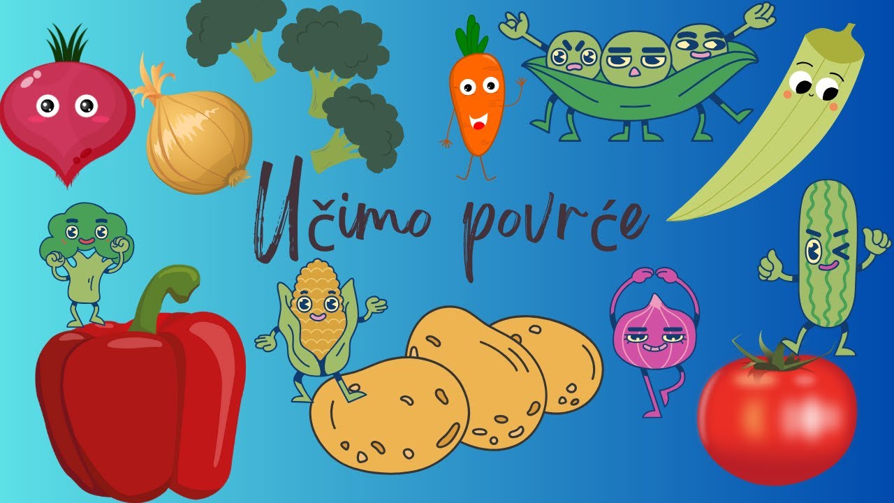 Učimo Imena Povrća/ Podsticanje i razvoj govora kod dece