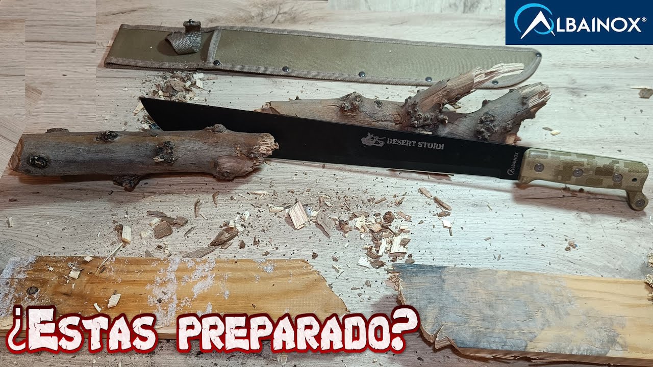 Machete 🔪 desert 🏝 storm albainox