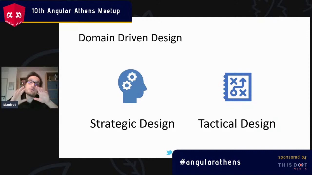 #10 Angular Athens meetup(online) / Domain-Driven Design and Angular - Manfred Steyer