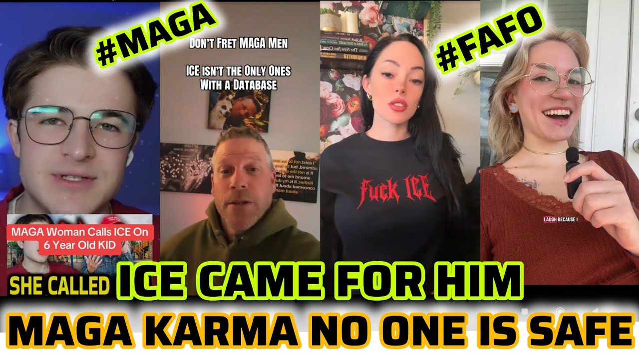 Активист движения MAGA приветствует депортацию, а затем его задерживает иммиграционная служба (ICE).
