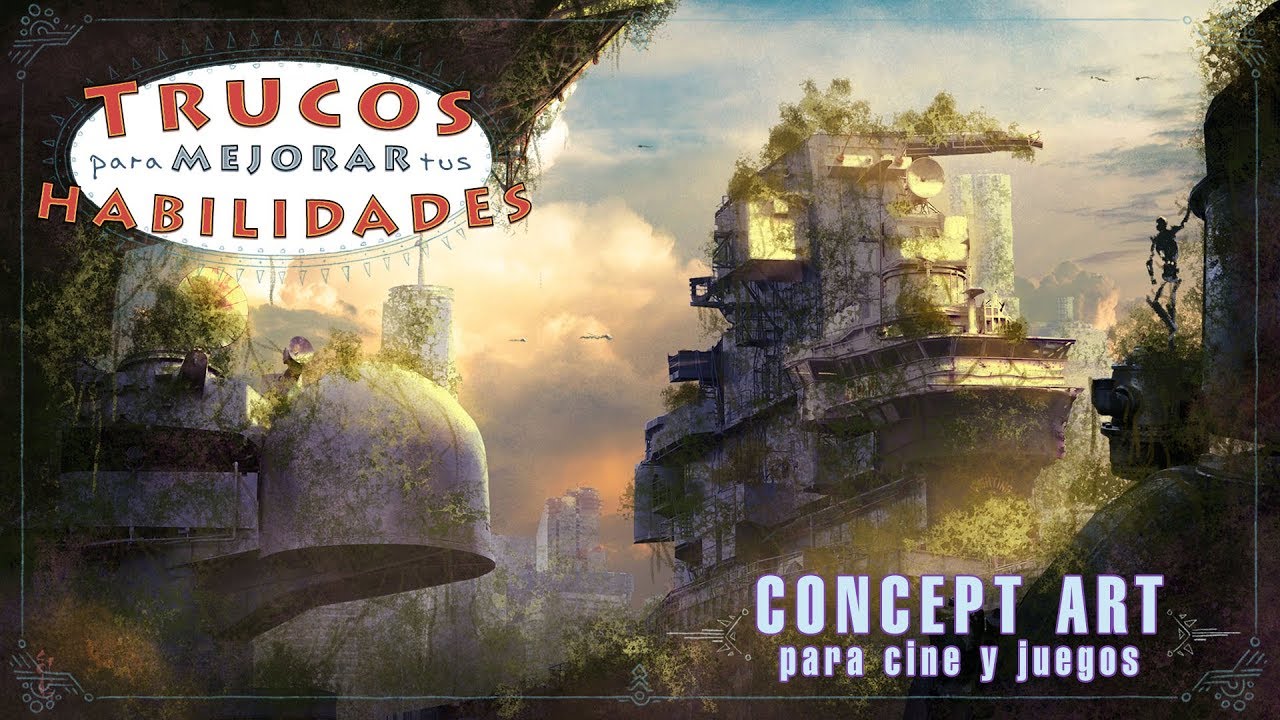 Aprende a dibujar - un concept art para cine o video-juegos.