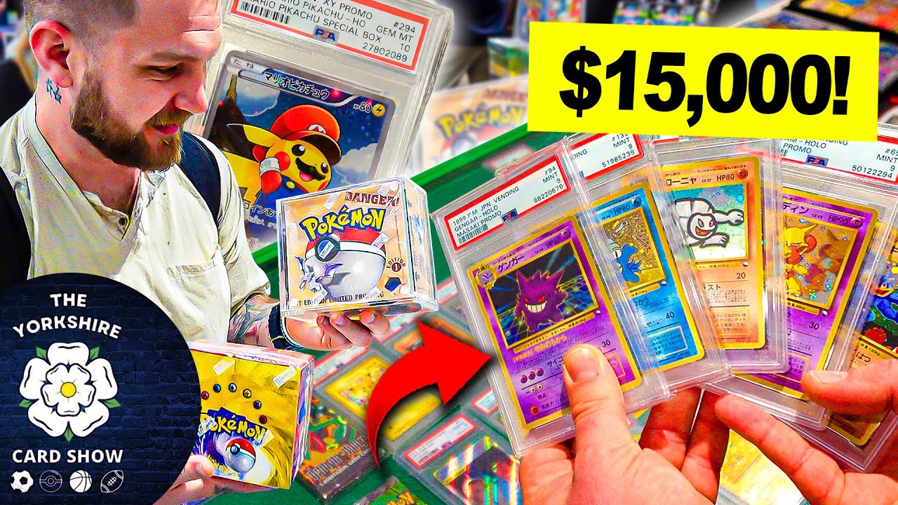 I found $15,000 Pokemon card for sale at this cardshow!
