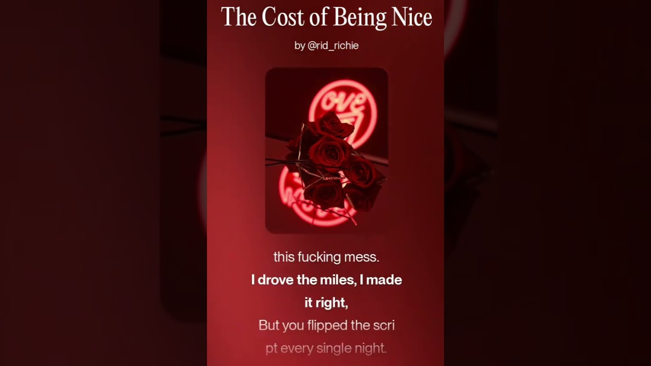 The Cost Of Being Nice