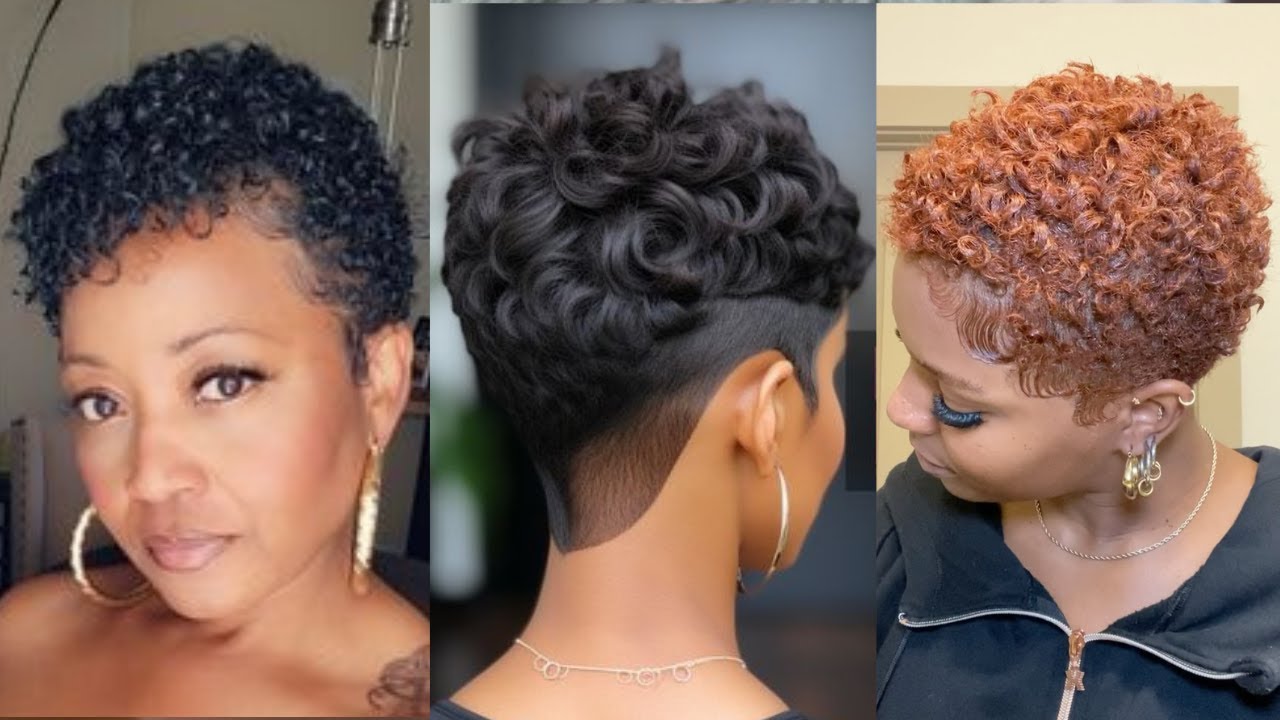 Short Natural Haircuts for Black Women 2024 | Most Trendiest Haircuts & Ideas | Short Hair Styles