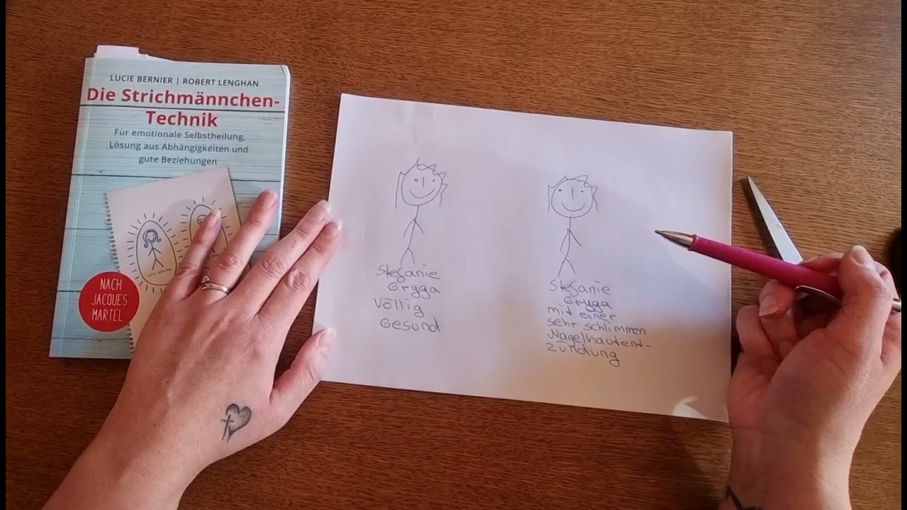 Strichmännchen Technik Teil 2 gegen Krankheiten bei euch oder eurem Lieblingsmensch