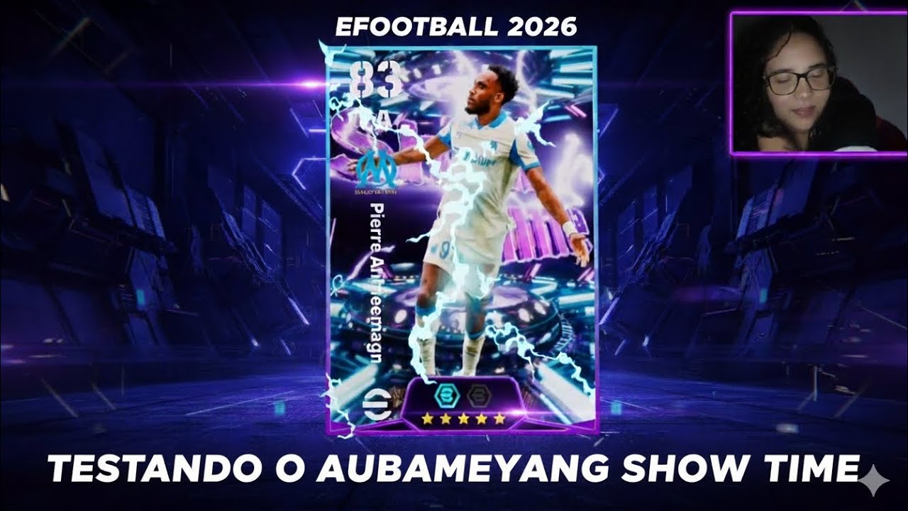 TESTEI O AUBAMEYANG! SERA QUE É BOM? EFOOTEBALL 2026 MOBILE 
