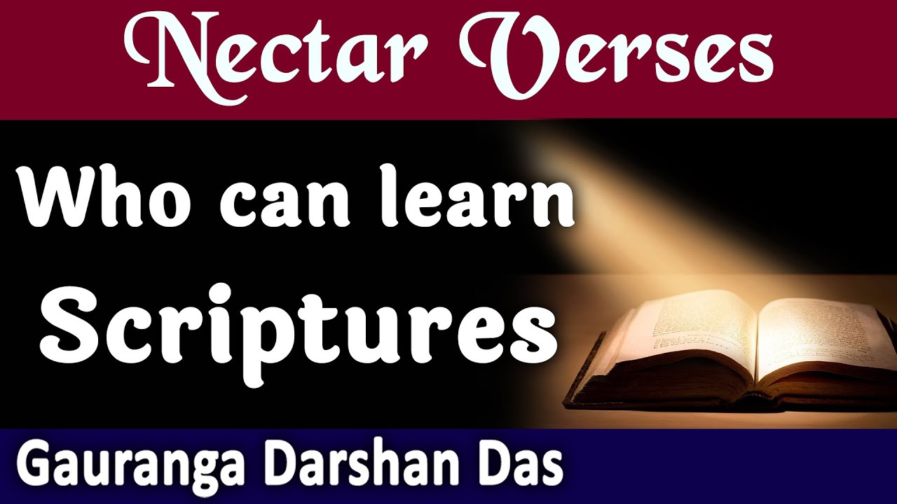 Who can learn Scriptures ? SB 1.1.8 | Gauranga Darshan Das