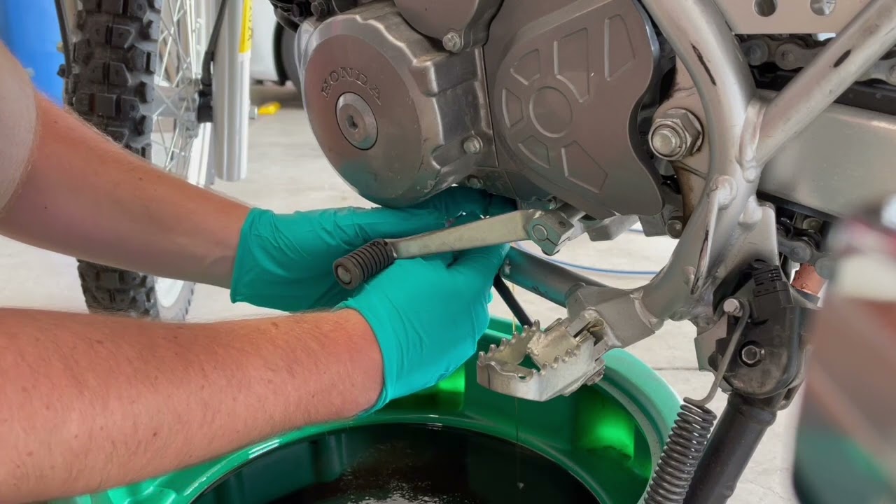 Honda CRF 230L How To Change The Oil