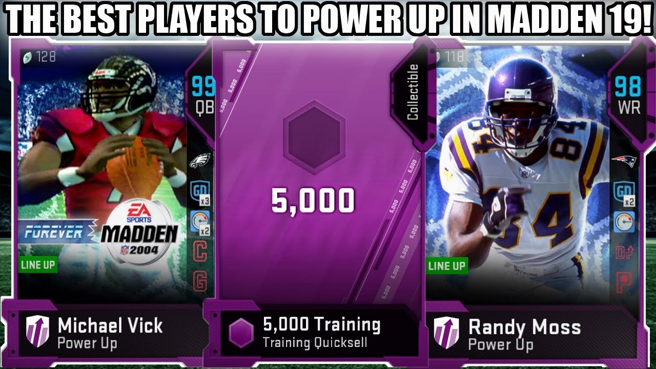 THE BEST PLAYERS TO POWER UP IN MADDEN 19! BEST POWER UPS! | MADDEN 19 ULTIMATE TEAM