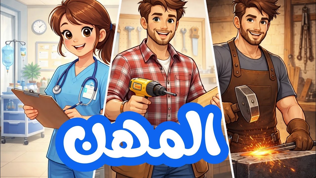 محفوظات المهن سنة أولى | المهن سنة أولى| مكررة للحفظ 