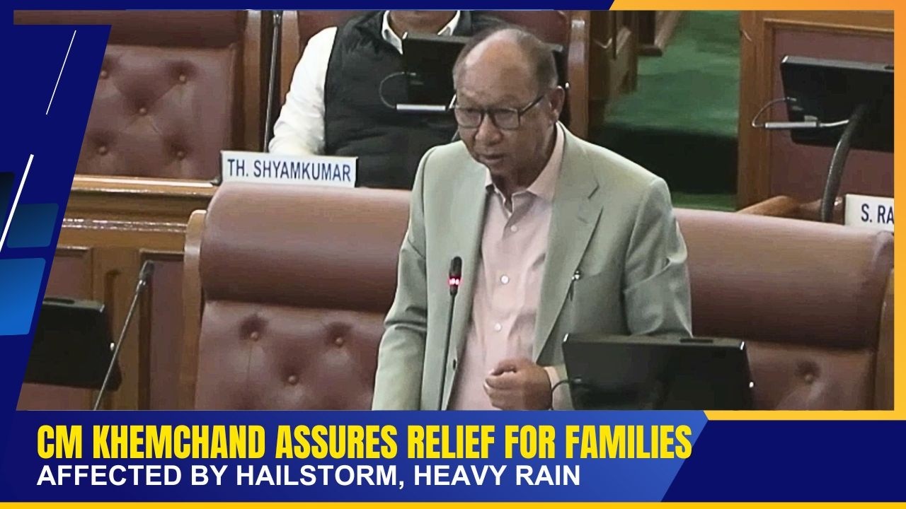 CM KHEMCHAND ASSURES RELIEF FOR FAMILIES AFFECTED BY HAILSTORM, HEAVY RAIN   | 16 MAR 2026