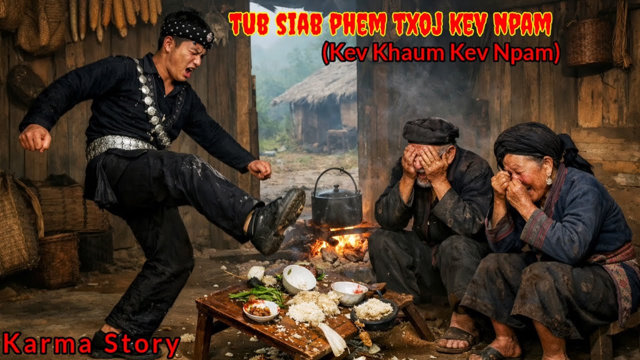 Tub Nyab Txoj Kev Npam - Kev Khaum Kev Npam - Karma Story.  24/1/2026.