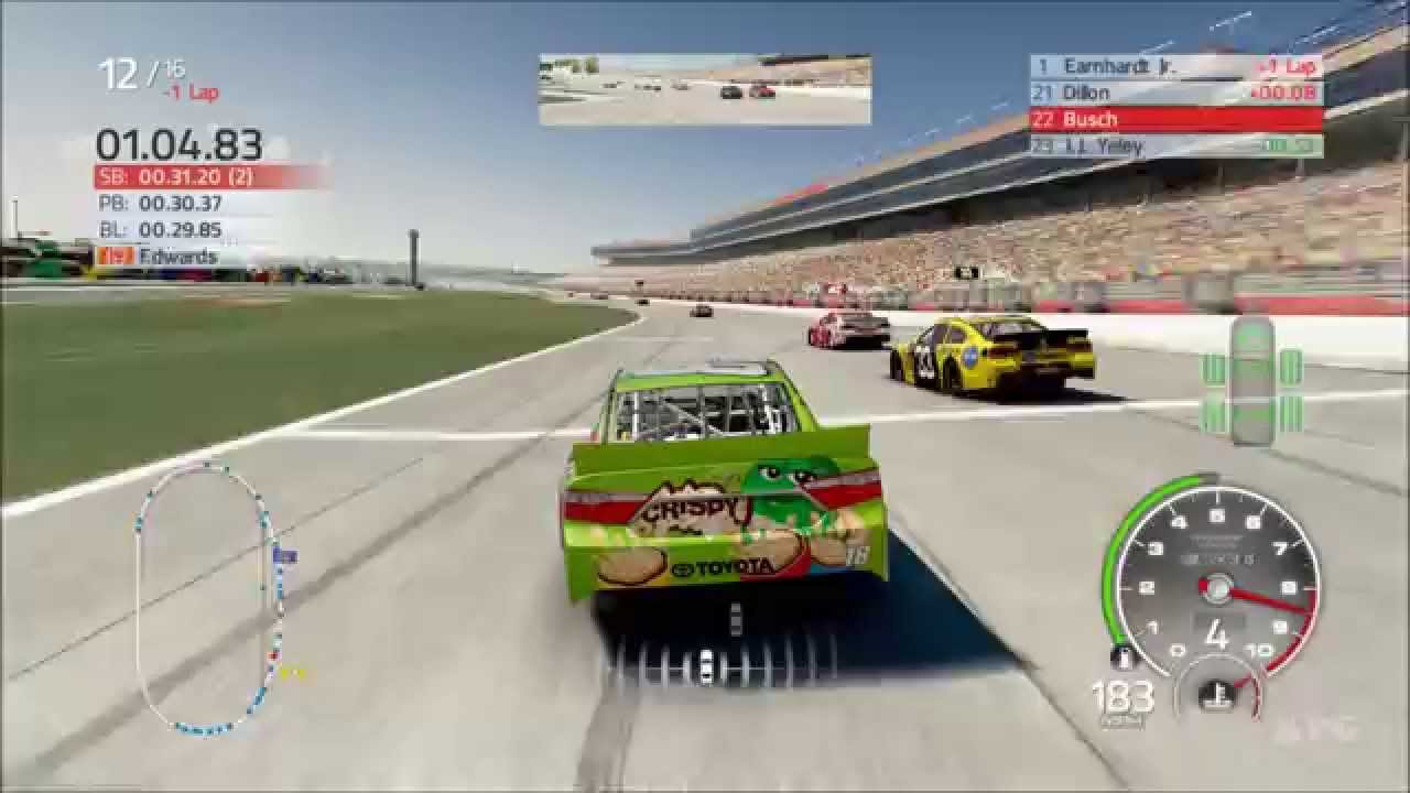 NASCAR '15 - Atlanta Motor Speedway Gameplay (PC HD) [1080p]