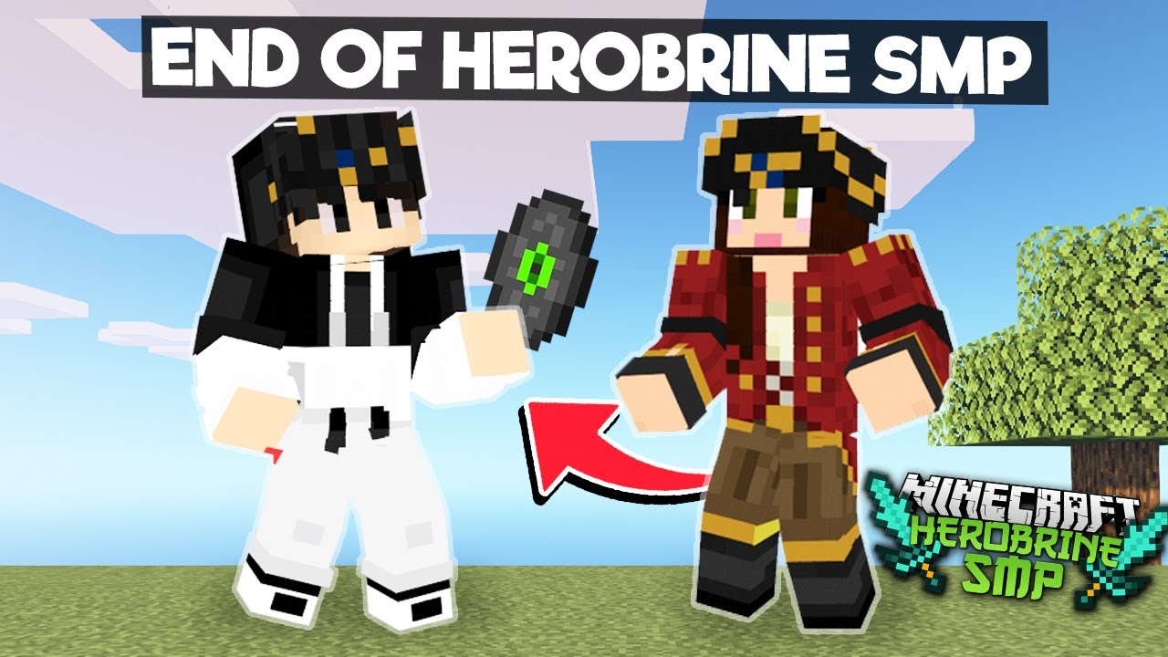 END OF HEROBRINE SMP | MINECRAFT GAMEPLAY #16