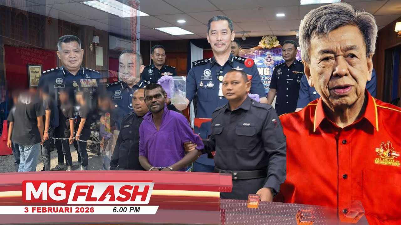 ((LIVE)) Haramkan Pihak Bakar Suar Masuk Stadium-Sultan Selangor • Lelaki Bunuh Ibu Direman #mgflash