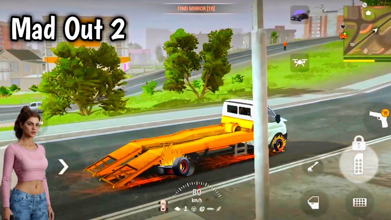 Mini Loaded Truck Tyre Blast | Mad Out 2 New City