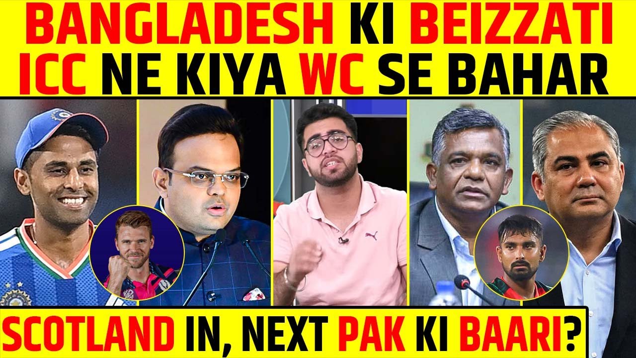 BANGLADESH KI BEIZZATI, ICC NE KIYA WC SE BAHAR | SCOTLAND IN NEXT PAK KI BAARI? #t20worldcup