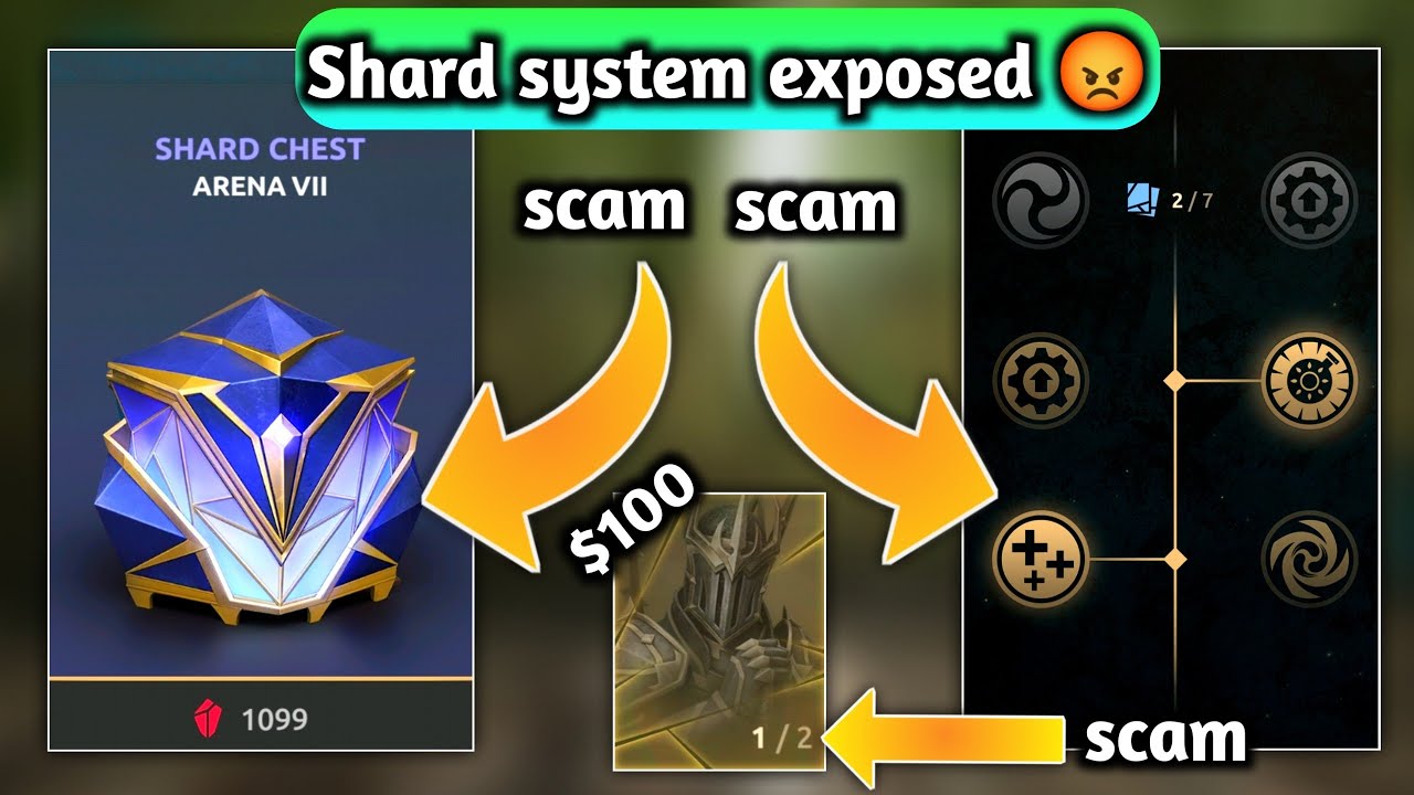 Shard system exposed 😡 - Shadow fight arena | my opinion | Optimistic Gamer @ShadowFightGames
