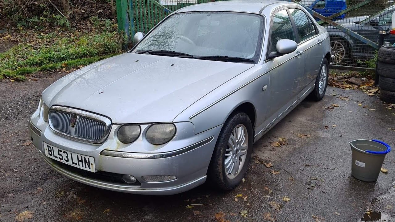 Project Geoff: Rover 75; bonnet release problems and coolant leak.