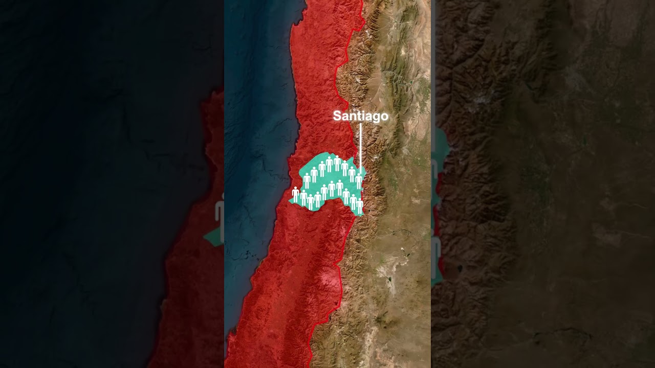 Эта страна гораздо меньше, чем вы думаете&hellip; 🇨🇱