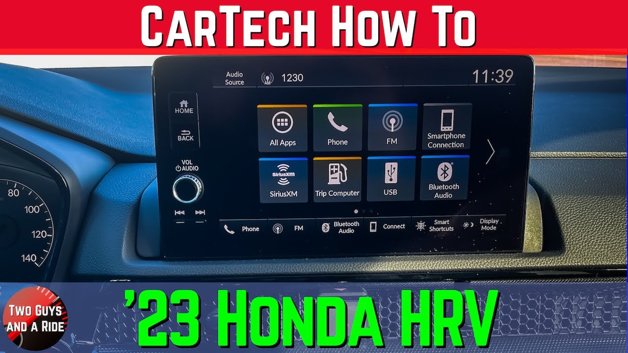 Освойте Honda HR-V 2023 года: полное руководство пользователя по экранам, кнопкам и настройкам