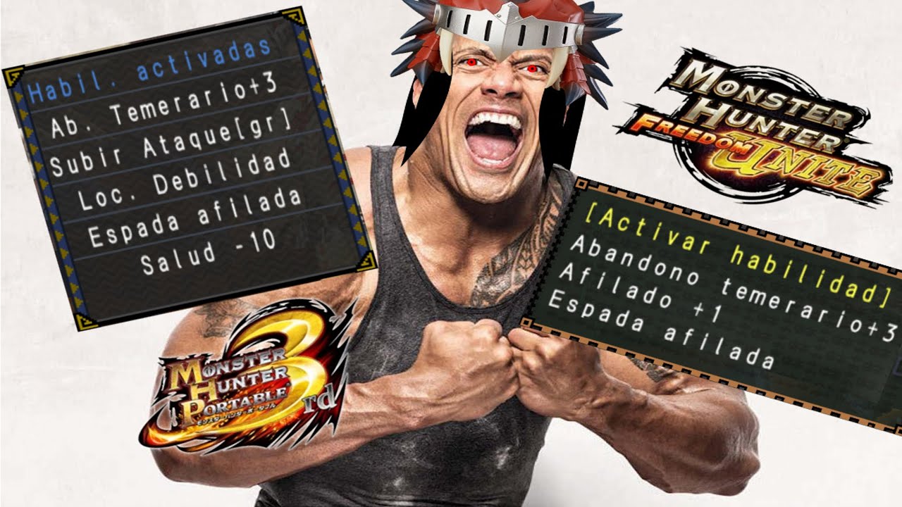 【MHFU / MHP3rd】 El Mundo de las Habilidades