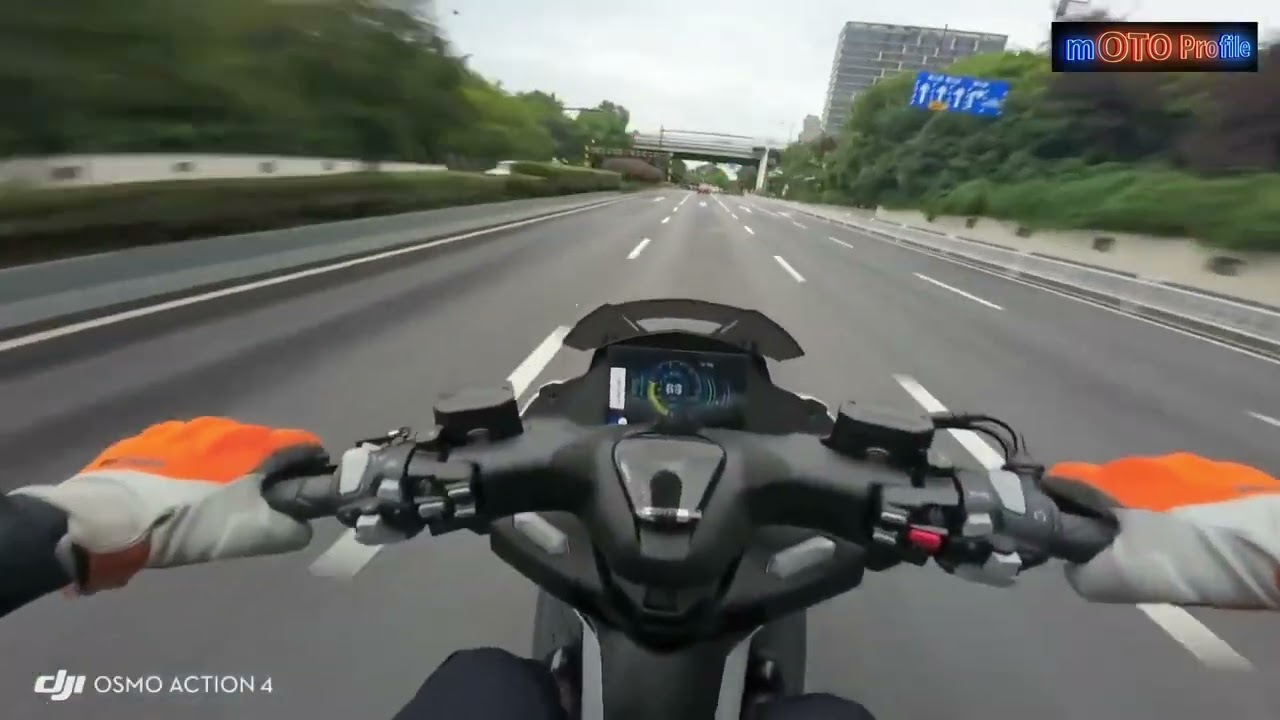 Zontes 368D Test Speed .. Short Range