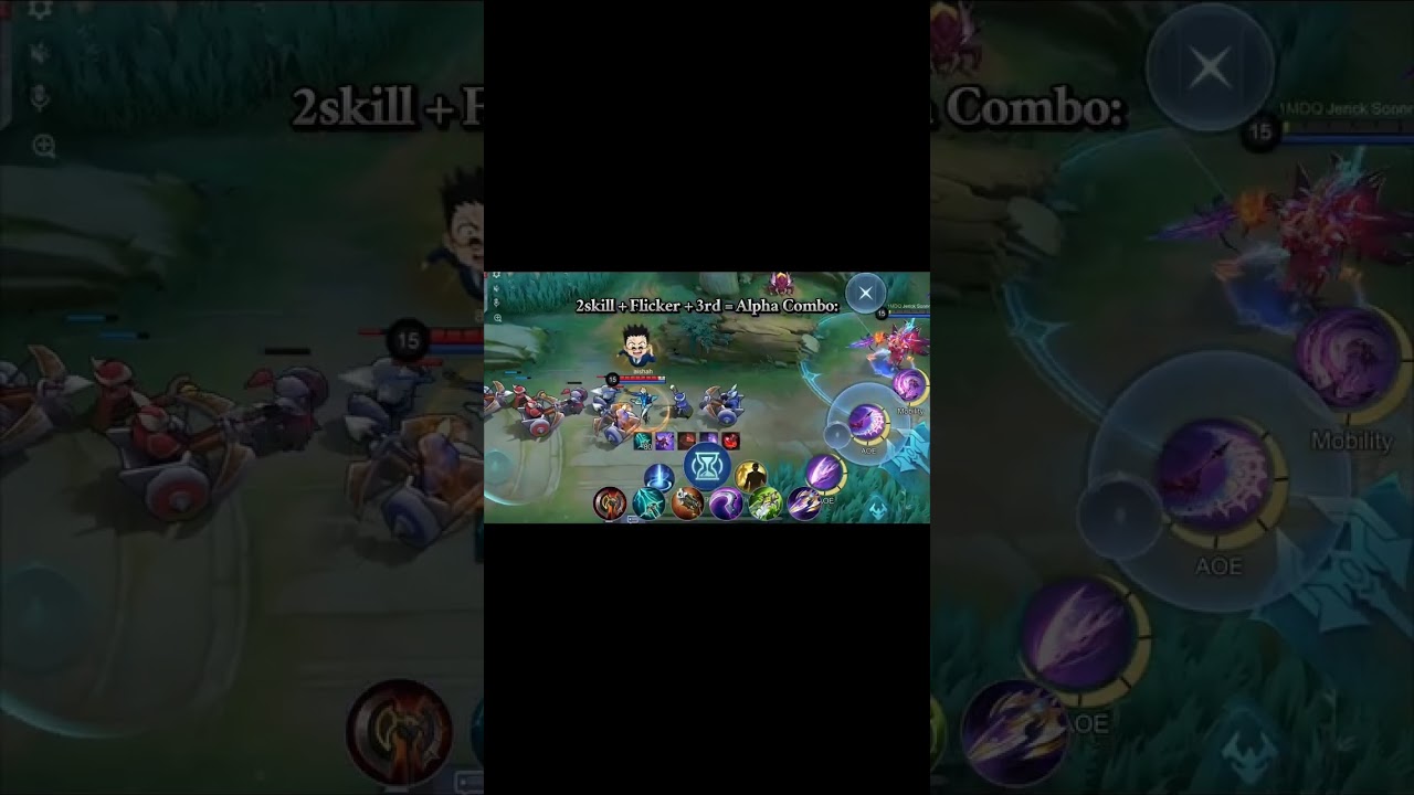 Best Alpha Build & Emblem Combo Burst Lifesteal=100%🔥 #mlbbgameplay #mlbbalpha #viral #viralvideo