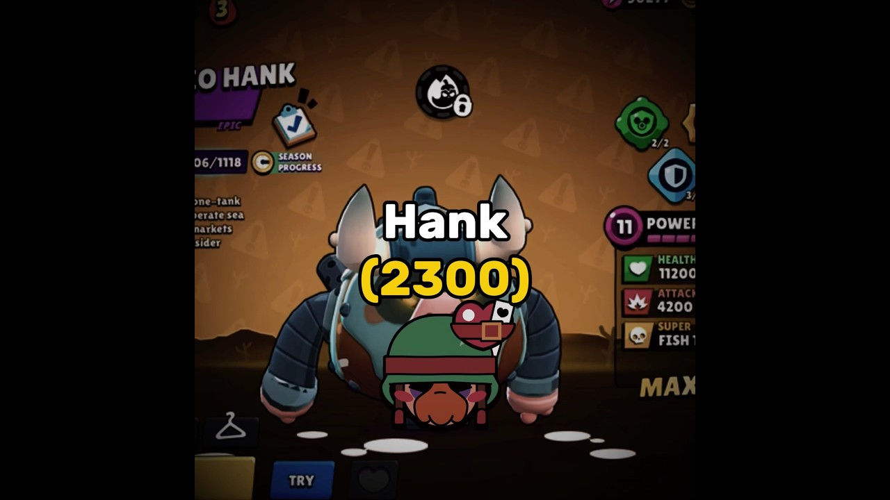 Hardest Brawlers to get a Prestige 🔥 #brawlstars #supercell #viralshort #fyp #brawlers #prestige